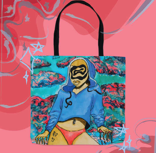 Genie of Perseverance (Sunrise Version)- Tote Bag